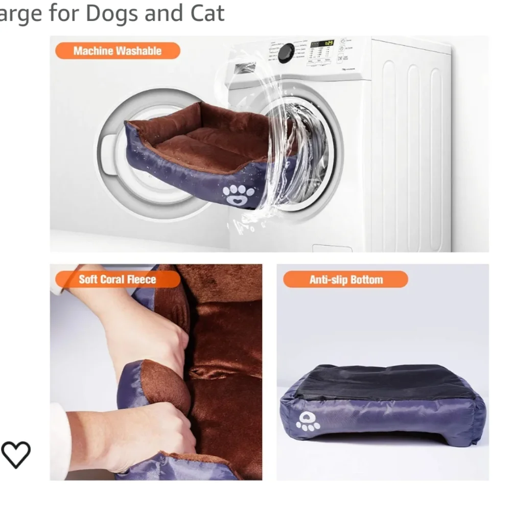 Pet bed for cats or small dogs